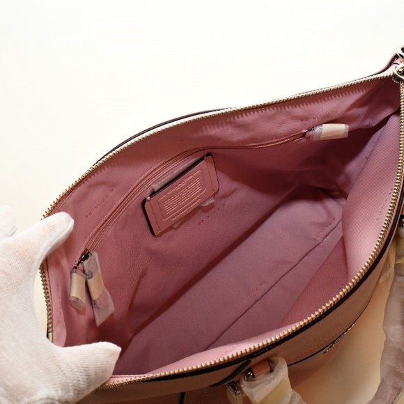 Coach Prairie Satchel 58874 Pink Rare with Hawaii tag New with Tags - Picture 8 of 9